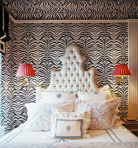 zebra wall - lonny