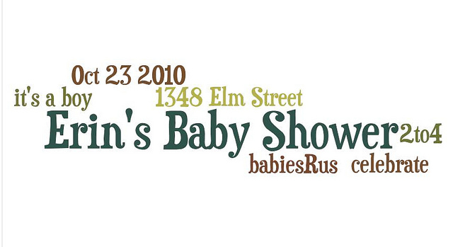 baby shower