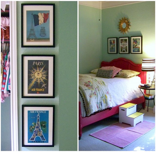 paris prints collage