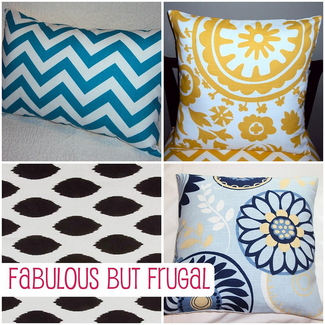 fabulous but frugal collage
