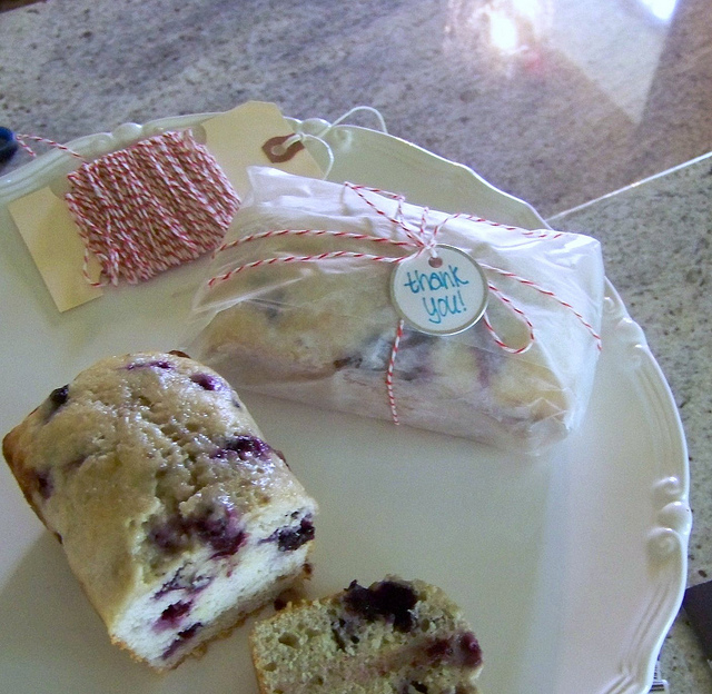 blueberry banana bread