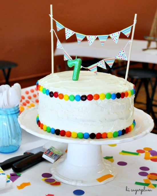 Hi Sugarplum | Rainbow Swirl Cake