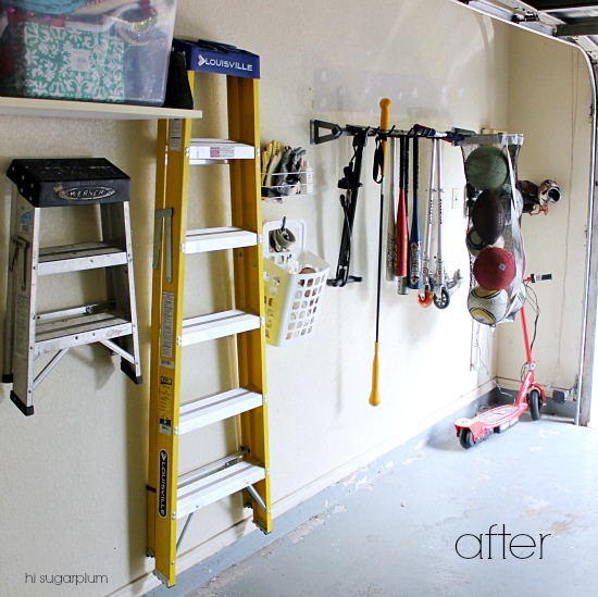 Hi Sugarplum | Organized Garage