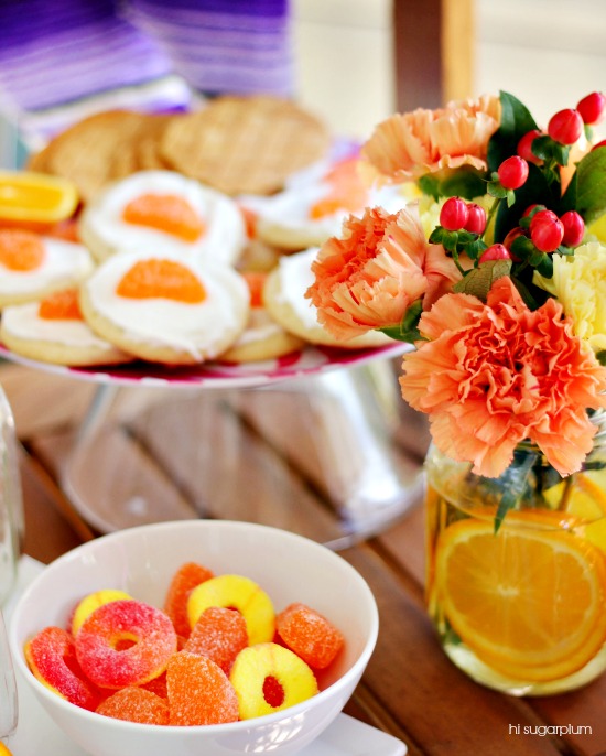 Hi Sugarplum | Orange Creamsicle Float Party