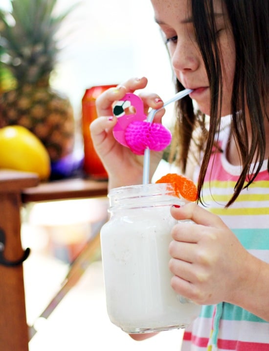 Hi Sugarplum | Orange Creamsicle Float Party