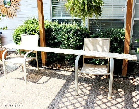 Hi Sugarplum | How to Build a Simple Console Table
