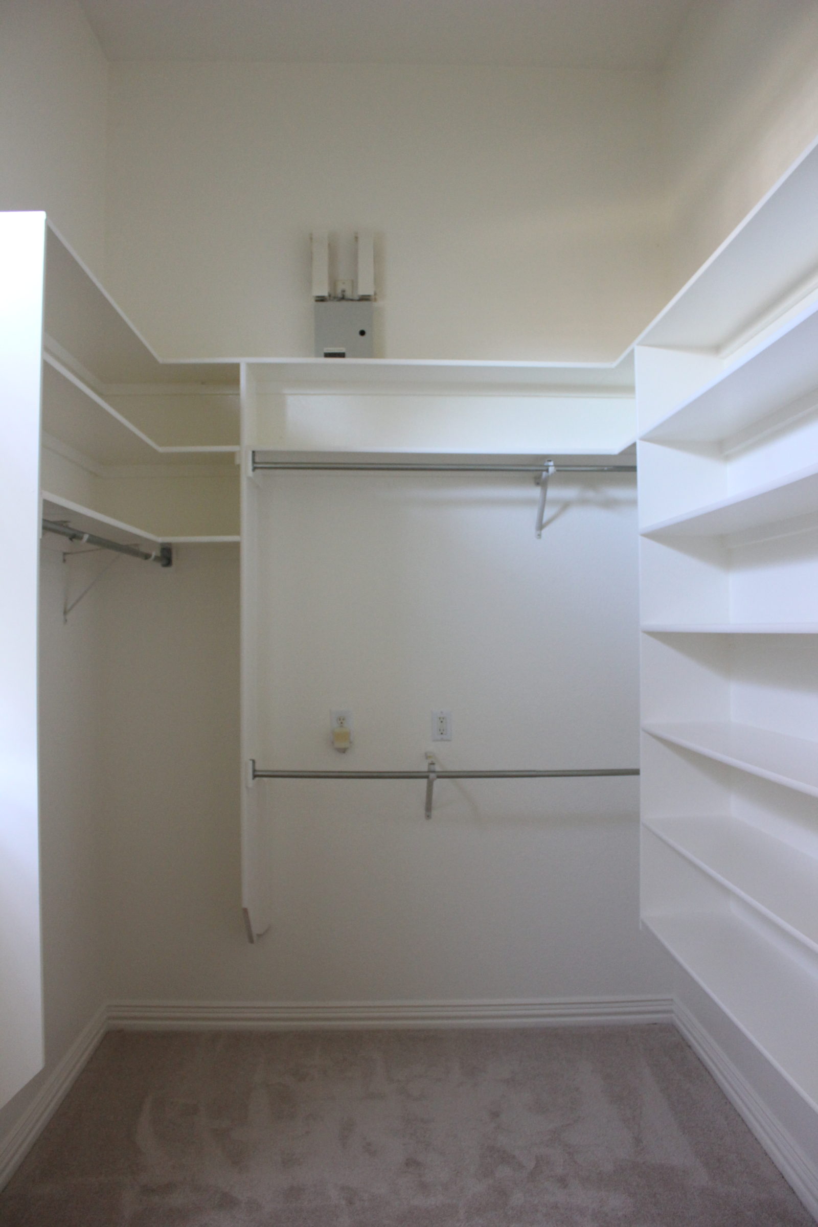 Master Closet Makeover | Befores + Design - Hi Sugarplum!