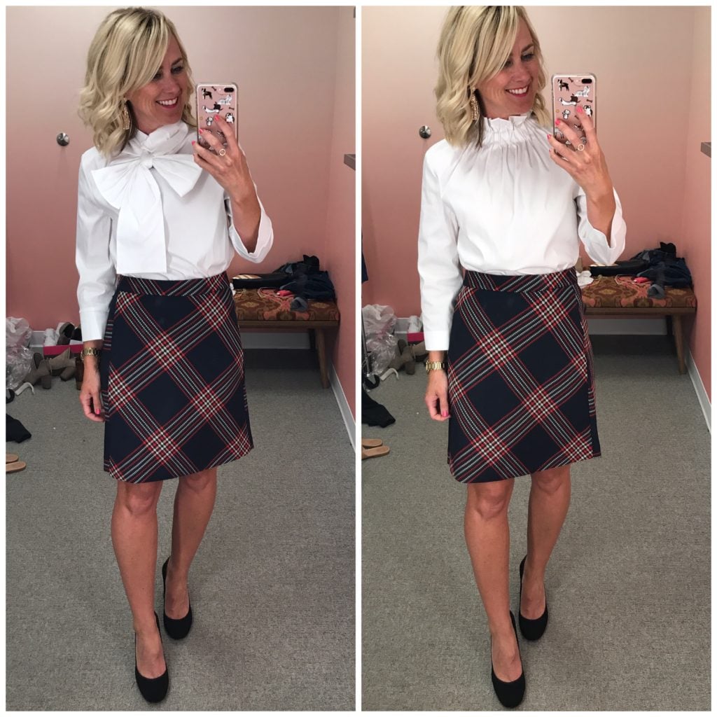 nordstrom anniversary sale plaid skirt
