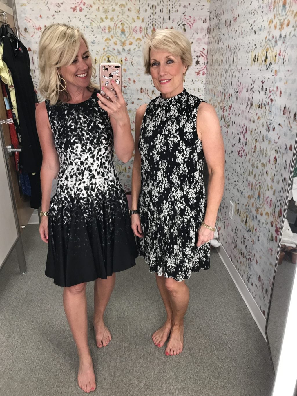 nordstrom black and white dresses