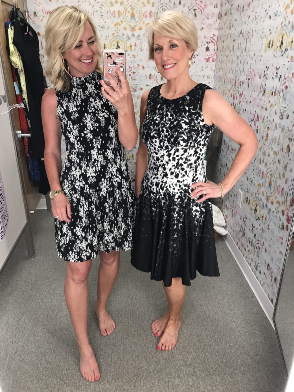 nordstrom black and white dresses