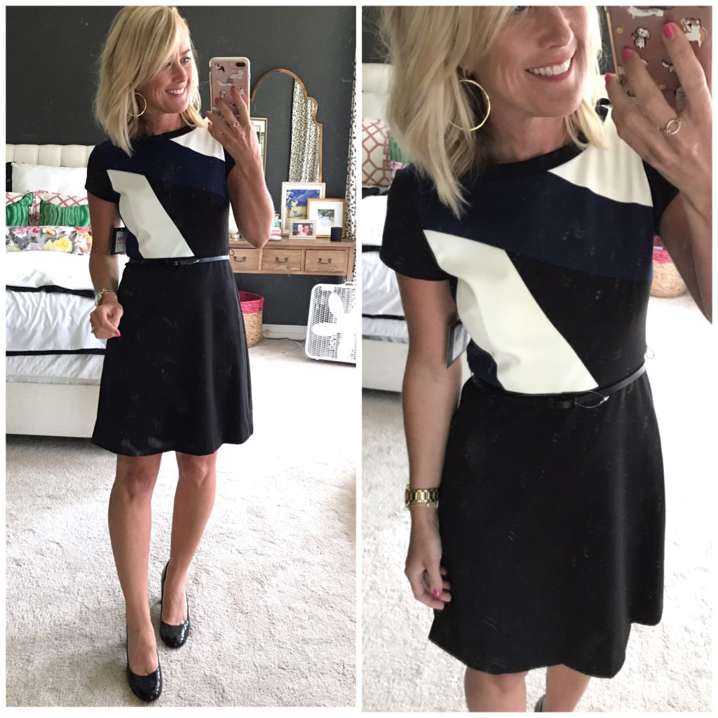 nordstrom colorblock dress