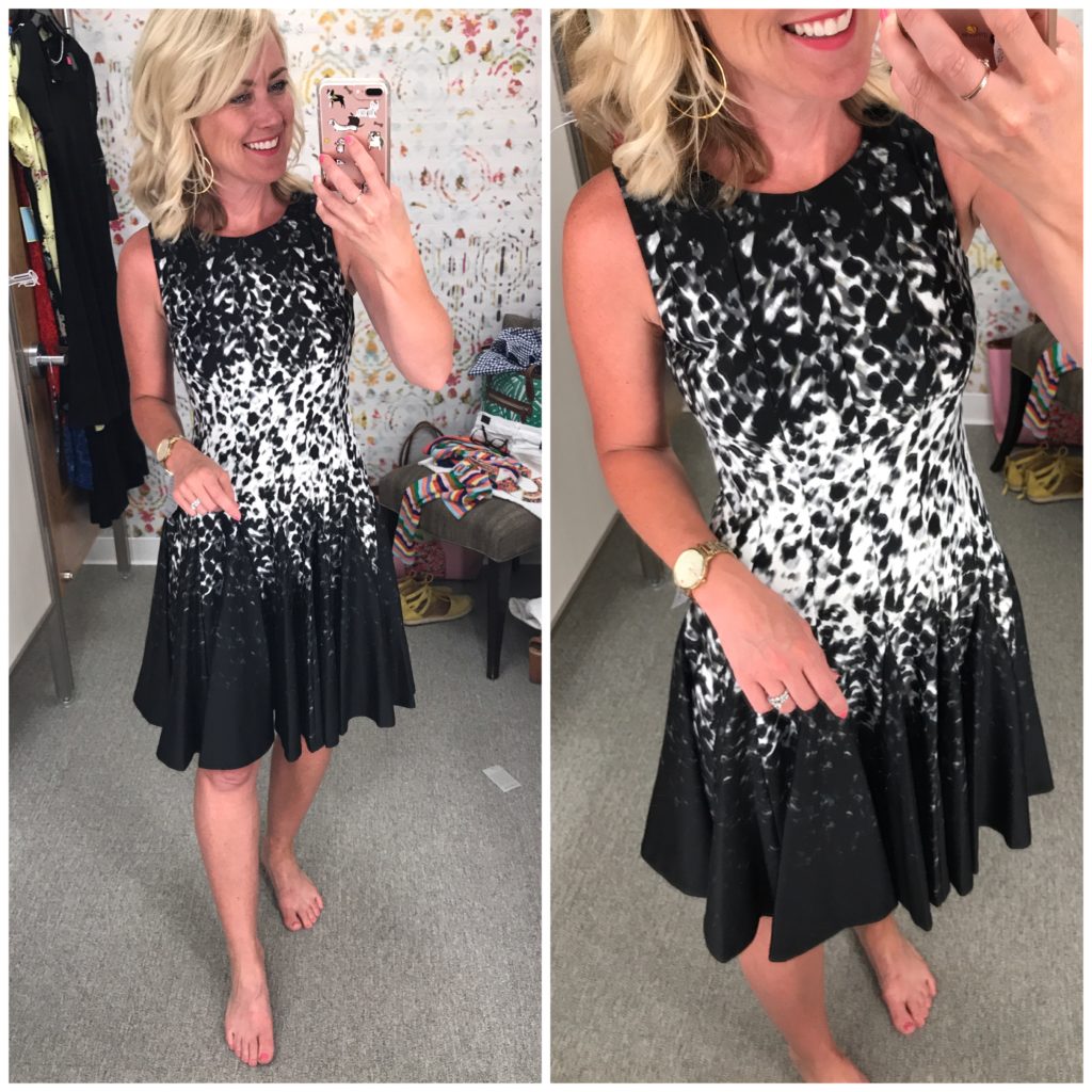 nordstrom fit and flare dress