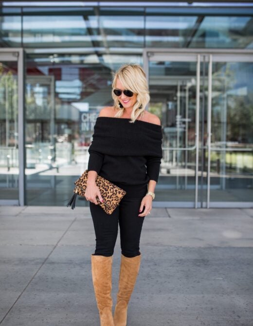 black on black outfit