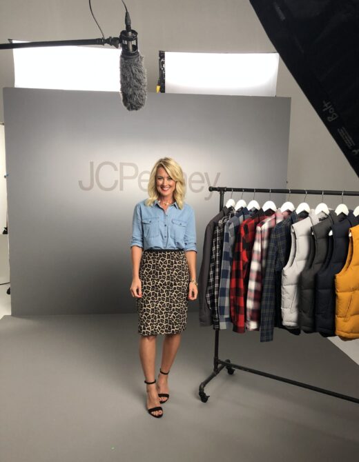 jcpenney video shoot