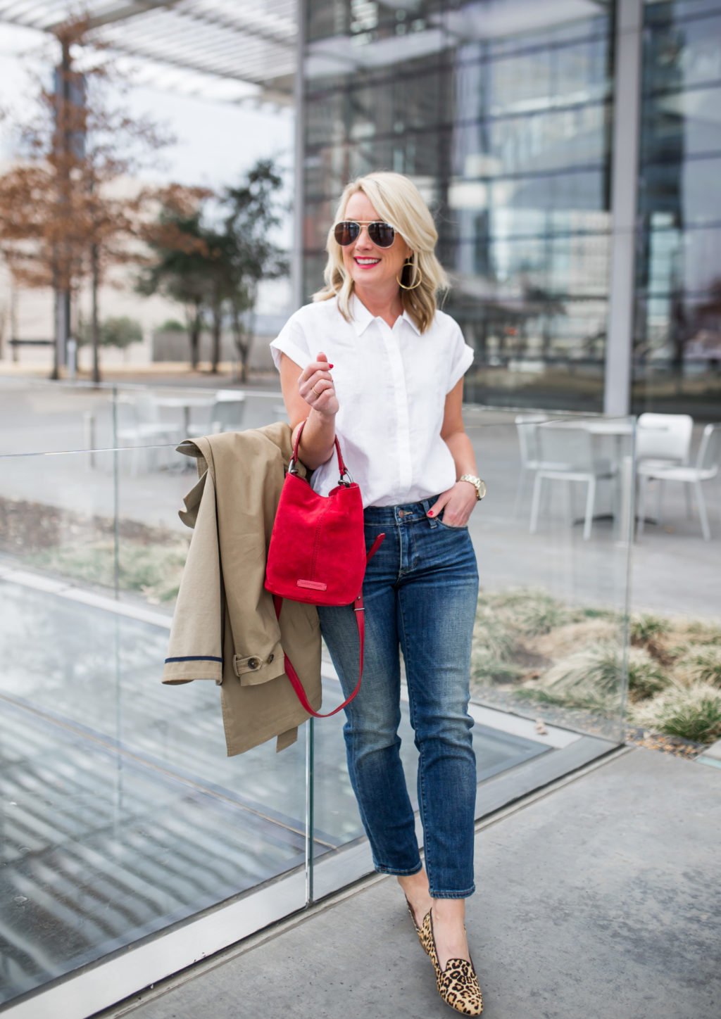 Work to Weekend | Classic Trench Coat - Hi Sugarplum!
