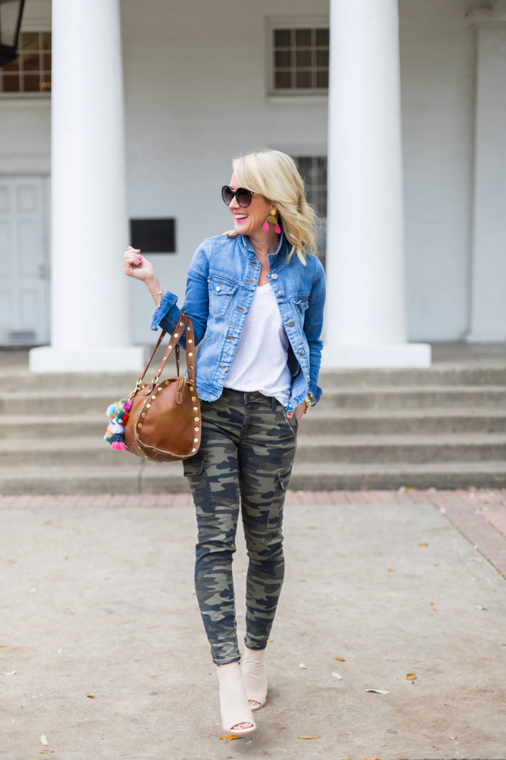 hi sugarplum camo spring outfit