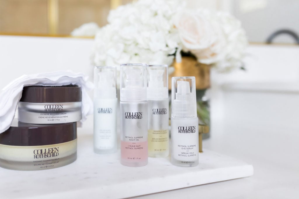 hi sugarplum evening skincare routine colleen rothschild-4