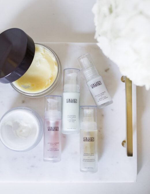 hi sugarplum evening skincare routine colleen rothschild-4