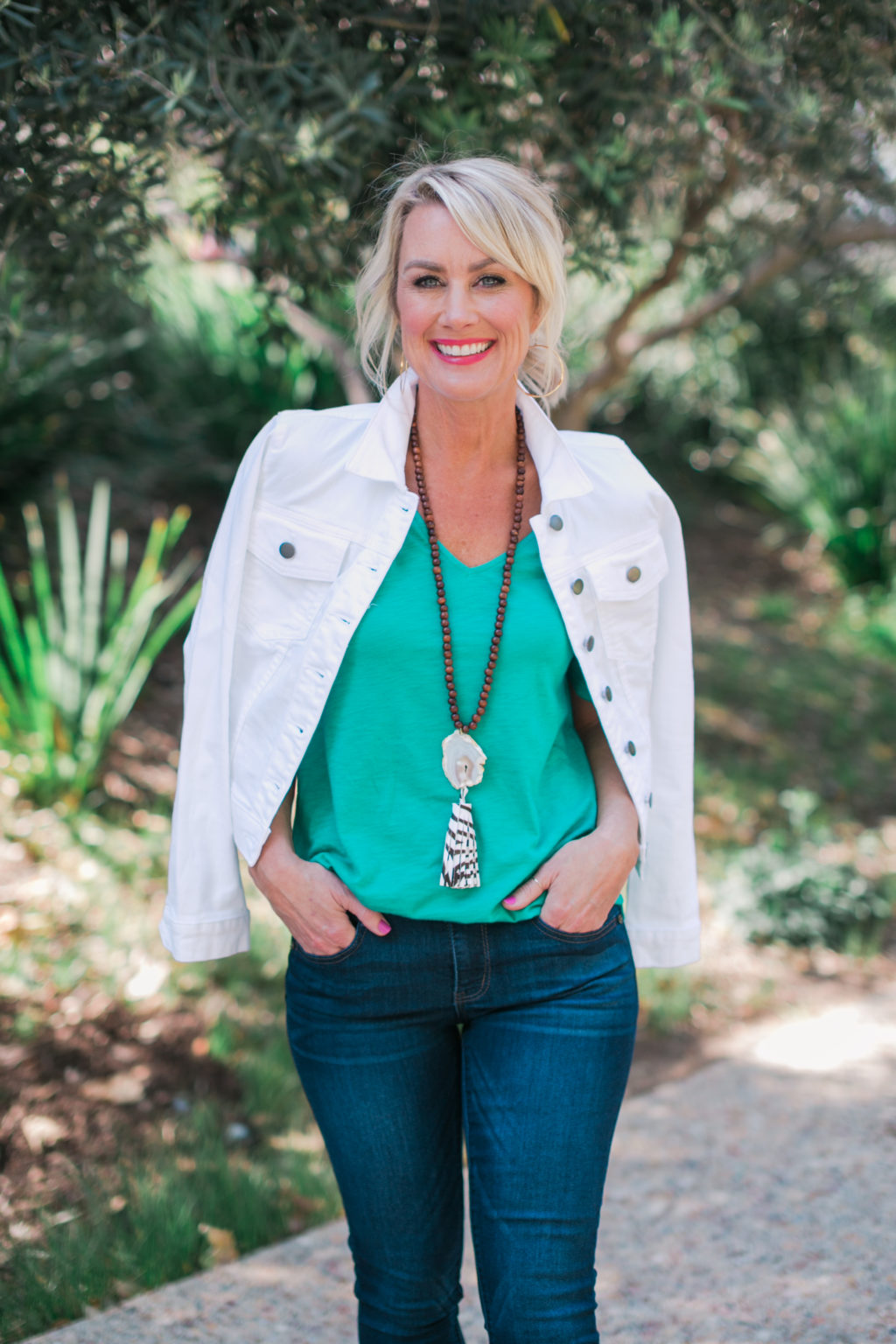 gibson hi sugarplum nordstrom collection anna maria twist sleeve tee in bold green