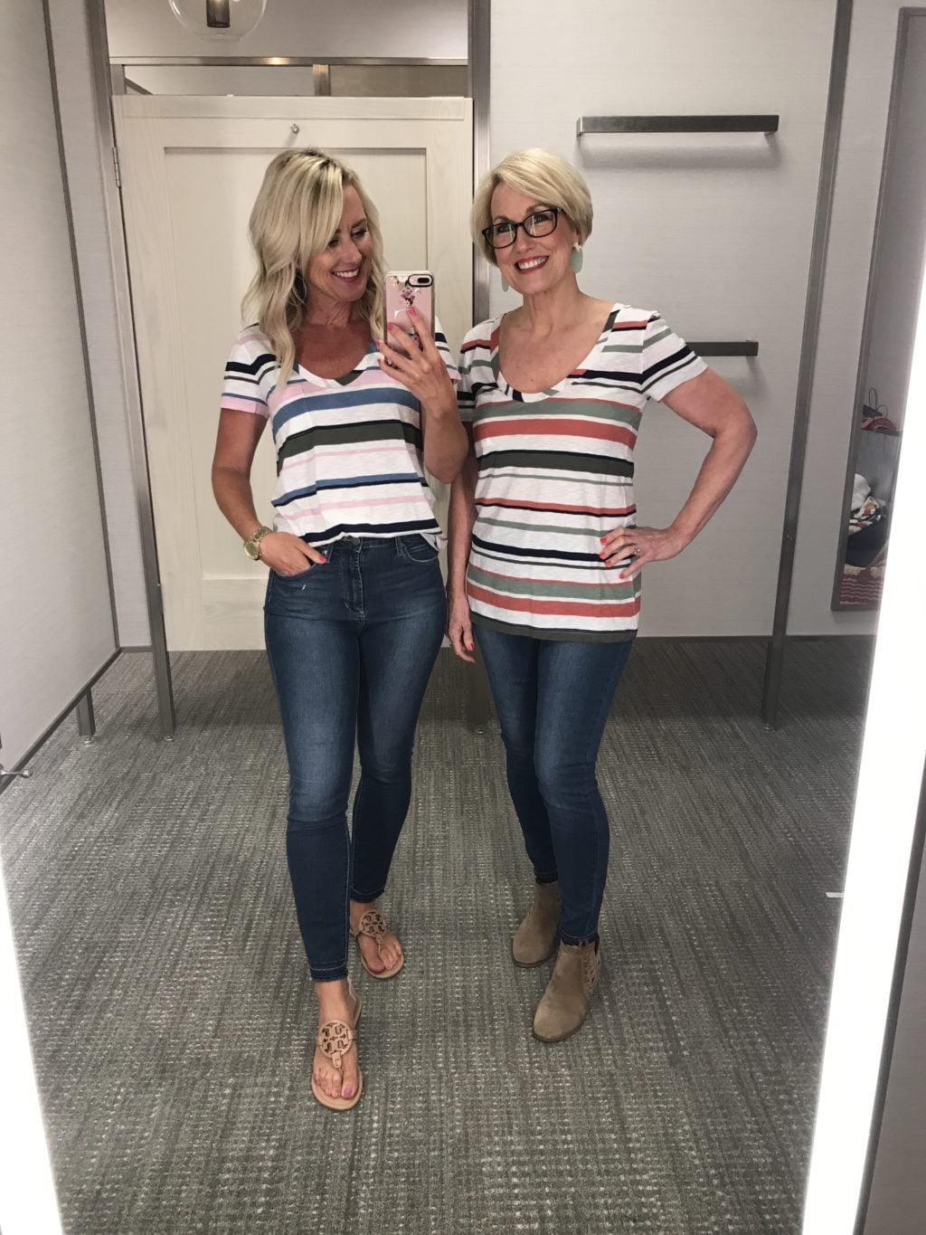 striped caslon scoop neck tee nordstrom anniversary sale