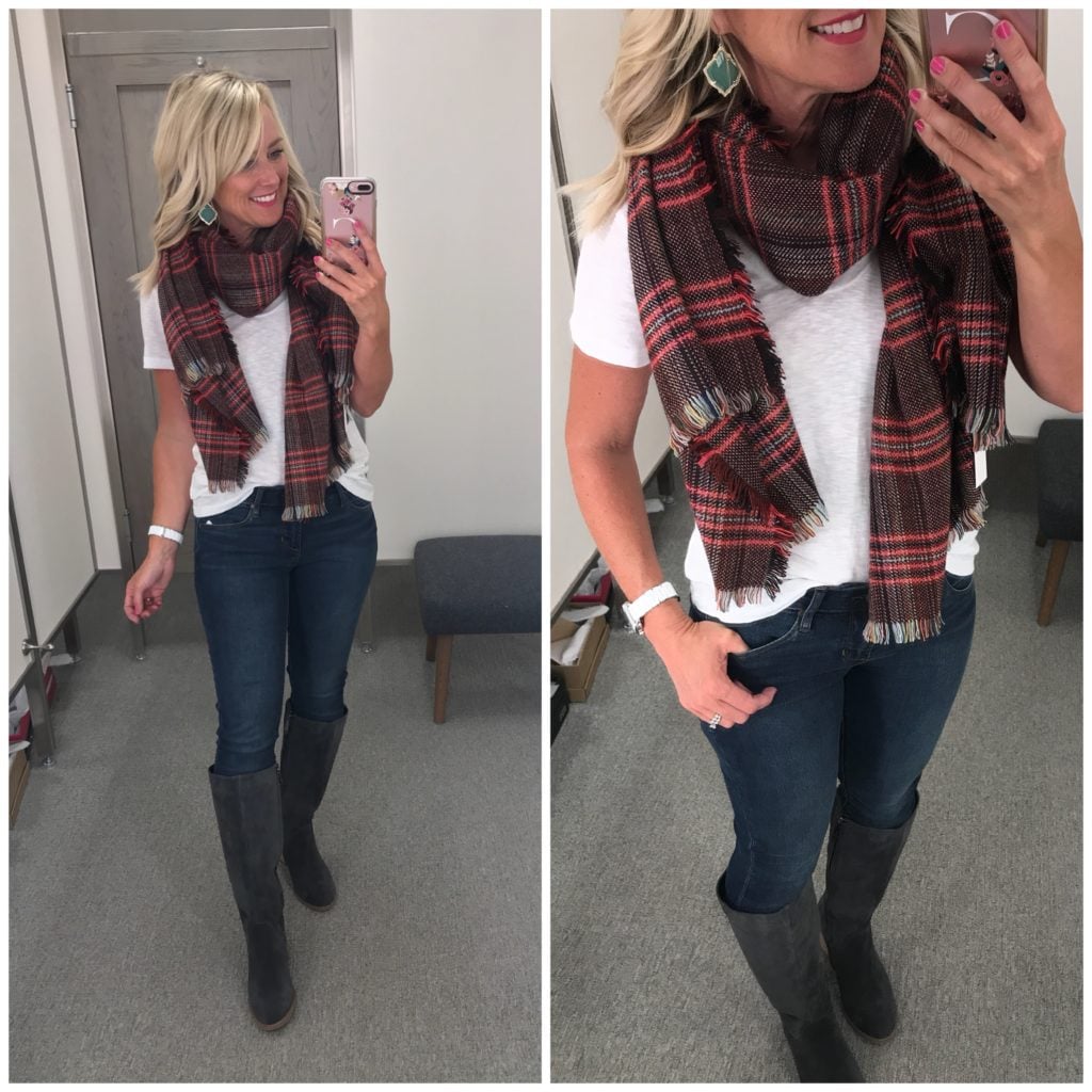 sole society checkered scarf nordstrom anniversary sale