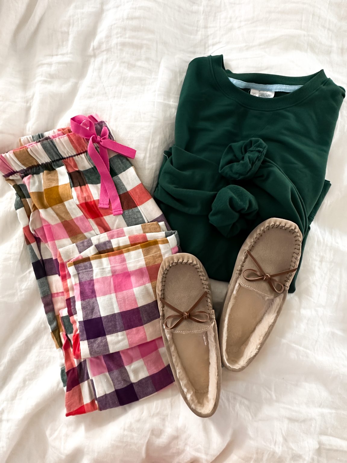 Proper Peony Pima Sugarplum Dreams Long Pajamas Set