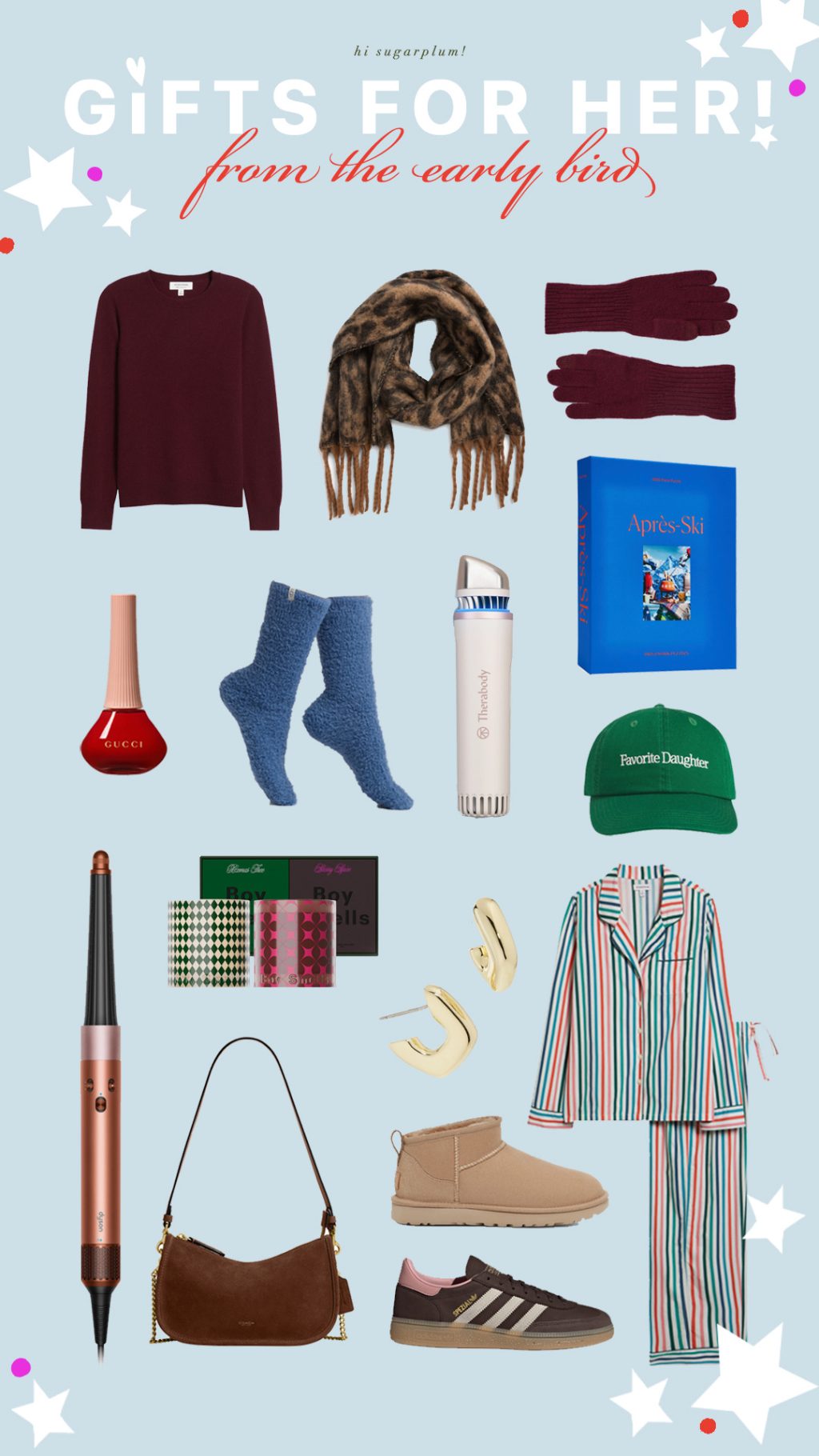 Sugarplum Gift Guide | Gifts From The Early Bird 